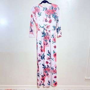 Floral maxi dress